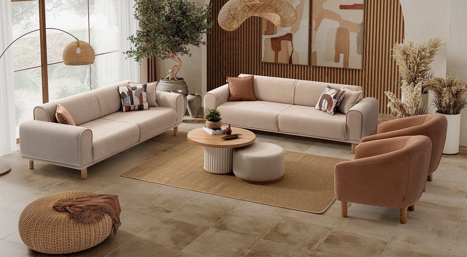 Bera Sofa Set