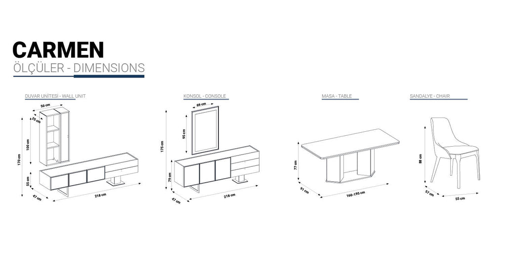 Carmen Dining Room Set