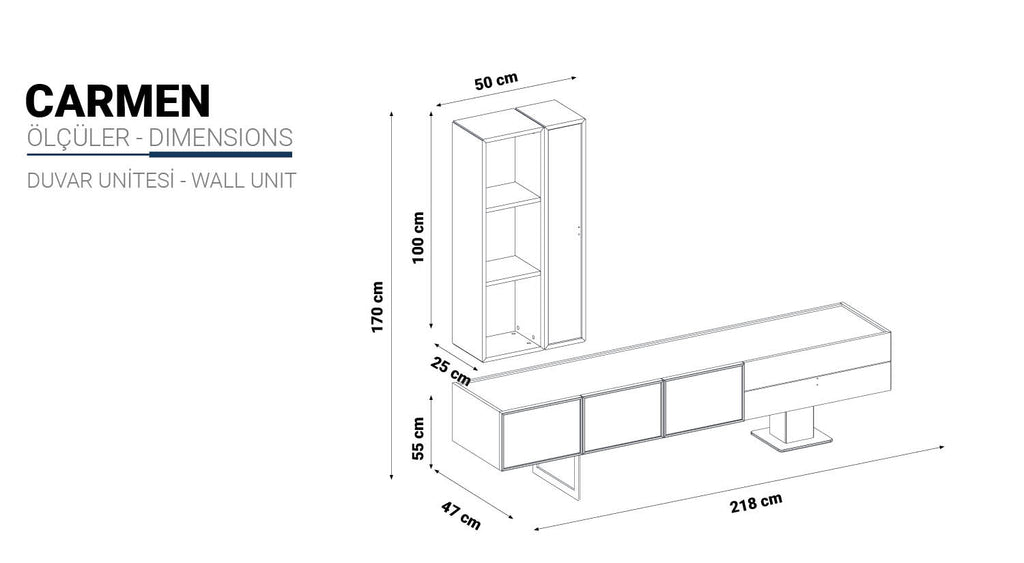 Carmen Wall Unit