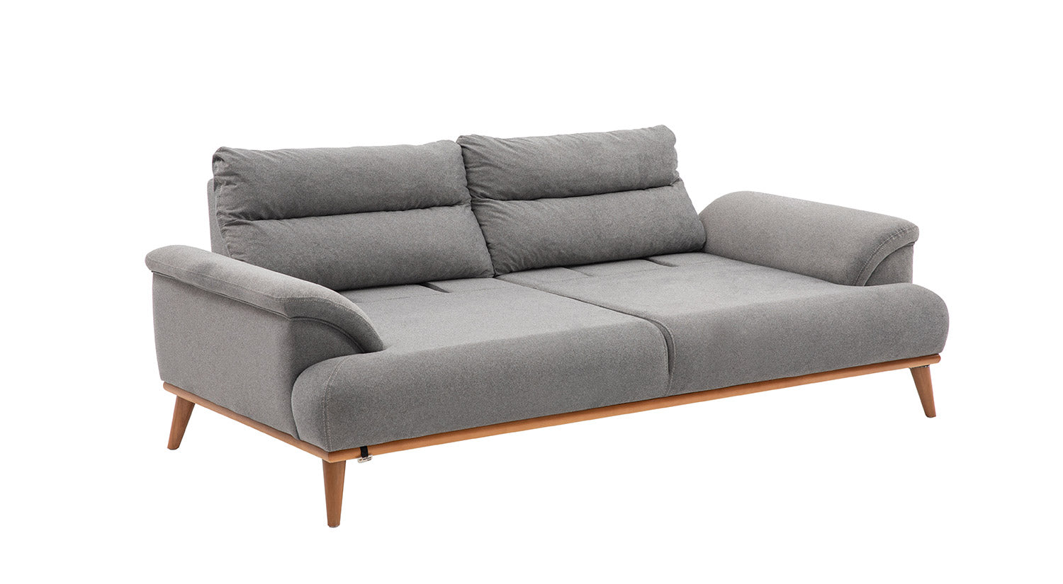 Milano Sofa Set - Red - Gray