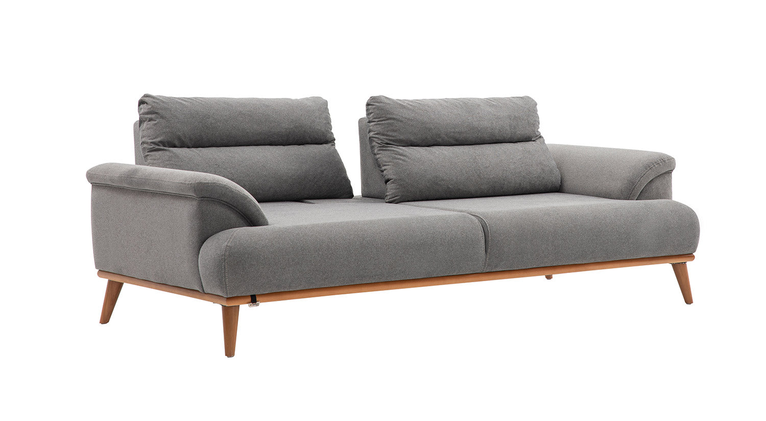 Milano Sofa Set - Red - Gray