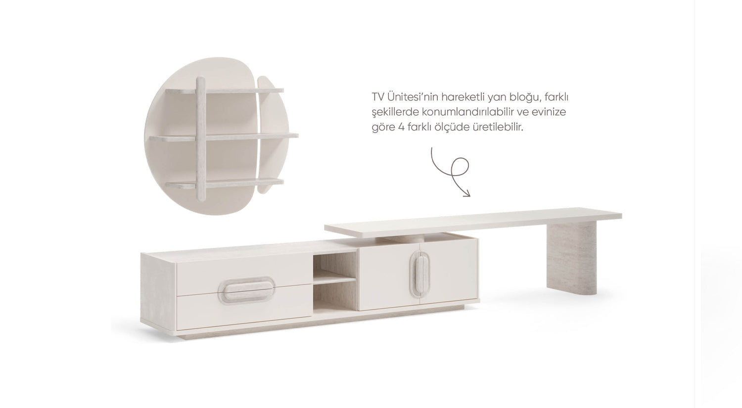 Traverta Wall Unit